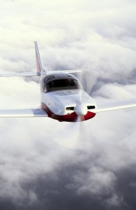 Glasair RG Above Clouds